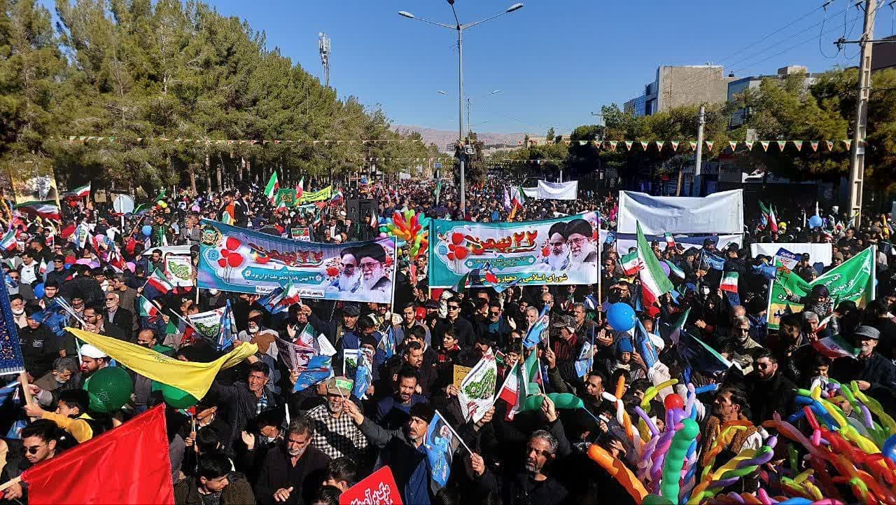 راهپیمایی 22 بهمن 1403 بیرجند
