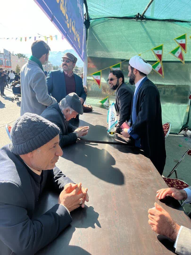 میزخدمت حقوقی راهپیمایی 22 بهمن 1403 بیرجند